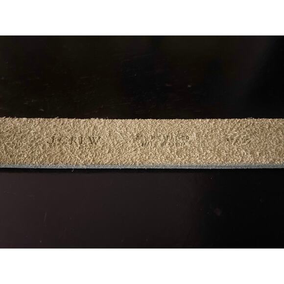 JCREW Skinny Light Green Leather Belt Womens sz S - Picture 6 of 11